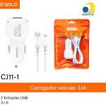 Carregador Veicular V8 CJ11-1 aGOLD