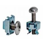 Conjunto Porca Gaiola c/Parafuso e Arruela -KPP100 Pct 100un