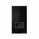 TOMADA SIMPLES 10A SMART WI-FI ETS 2002 PRETO