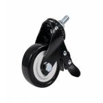 CONJUNTO RODIZIO METALICO P/RACK 4UN KRR 30MM