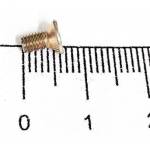 Parafuso Cabeça Chata Phillips M3 + o Metálico De Rosca