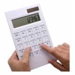 Maquina Calculadora Mesa 12dig ec2235 Branca Ecooda