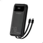 Bateria p/Celular Portátil Carregador Tipo C e Iphone 10000mAh Fast Bte37 aGOLD