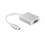 Cabo Adaptador Conversor Type C, Tipo C MxF  VGA 15cm Le4118 It-blue