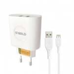 Carregador V8, Plug 2 USB 3.1A 15w CA19-1 aGOLD