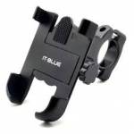 Suporte p/Celular Moto com Função Carregamento LE-019 Preto  It-Blue