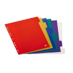 Divisorias p/Fichario c/10 Colorido