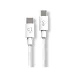 CABO USB TIPO-C/TIPO-C 60W 2M BRANCO ELG