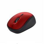 MOUSE SEM FIO TRUST YVI+ SILENT VERMELHO TRUST