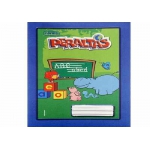 Caderno 1/4 Brochura 96fls CF Peraltas Quadro