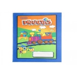 Caderno 1/4 Brochura 96fls CF Peraltas Tren