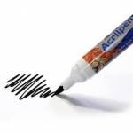 Marcador para Tecido Preto Acrilpe