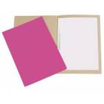 Pasta Dobrada c/Grampo Plastico Roseo Polycart