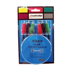 Cabo Rca 1.5mt 3Rca MxM Super xLd9265