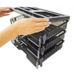 Organizador de Escritorio Triplo Fume DxL3065.I
