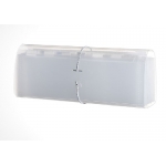 Pasta Sanfonada c/31 Div 1/2 Duplicata Cristal AlaPlast