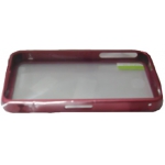 Capa Case Iphone + Pelicula 4 e 4s Nipponic Vermelho