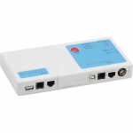 Testador Cabo RJ45/RJ11/USB Multifuncional Mtc