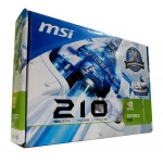 Placa de Video PCI-e 1.0Gb N210 DDR3 64Bits MSI