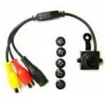 Camera p/CFTV Mini Botão c/Audio