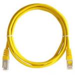 Cabo RJ45 M/M Cat5 1.5mt Amarelo Micro/Swit/Rot Patch cord CBR1048