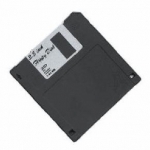 Disquete 1.44mb Preto 1 unidade