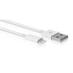 Cabo USB p/ Iphone5/6 Ipod/Ipad/Ipad Lighting Branco mLt Wi256 Multilaser