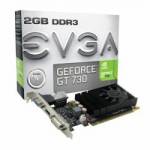 Placa de Video PCI-e GT730 2Gb DDR3 128Bits Low Profile EVGA