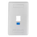 Espelho 4x2 RJ45 c/ 1 F s/Keystone Cb1000