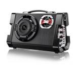 Caixa de Som Multiuso c/Microfone MP3, USB, FM Gui Guitarra mLtSP191 Multilaser