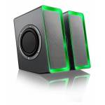 Caixa de Som Gamer LED Light USB mLtSP201 Multilaser