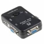 Chaveador KVM 2x1 3 USB 2.0 p/Teclado,Mouse e Pen-drive GVKVM02P