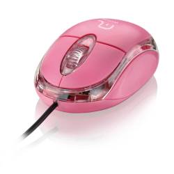 Mouse Usb Optico Classic Pink mLtMO002 Multilaser