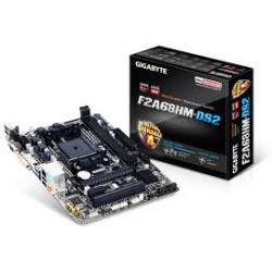 Placa Mãe p/AMD FM2 Gigabyte F2A68HM-H1 c/VGA e DVI DDR3 Omboard Box