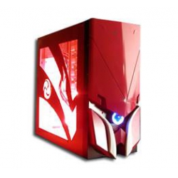Gabinete 4b s/Fonte Gamer VI-Samurai Red 