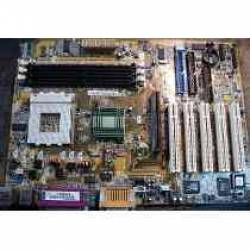 Usada Placa Mae s754 Off Board c/Processador e Cooler DDR1 Amd