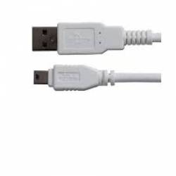 Cabo USB A MxMini 0,15cm  5p Branco