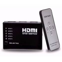 Switch HDMI 3 Entrada x 1 Saida c/Controle Remoto CBH289