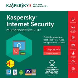 Software Ant-Virus 5 Lics. 2017 Int kaspersky Security