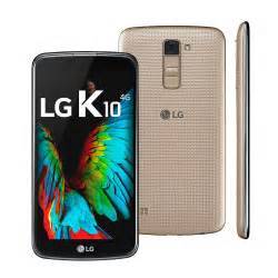 Celular LG k10 Dourado