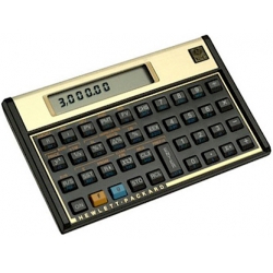 Maquina Calculadora 12C 10 Dig Gold Financeira HP