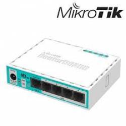 Roteador Mini 5 Portas Fast-Ethernet RB750Gr3 Gigabit Mikrotik