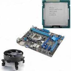 Placa Mae + Processador Intel i5 3.1Ghz a 3.4Ghz c/Cooler Oem