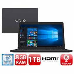 Notebook. VAIO-Positivo INTEL i7 8G/1.0Tb/G. Tela 15.6 Windows 10 Box