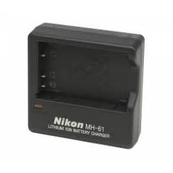 Carregador de Bateria p/Camera MH-61 Nikon