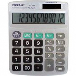 Maquina Calculadora 12 Dig Mesa PC-121