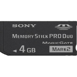 Memoria 4gb p/Camera Stick ProDuo Sony 