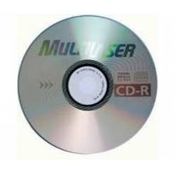 Midia CD-R 700mb Printable s/Cx White Brand mLtCD052 Multilase