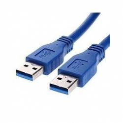 Cabo USB 3.0 AM/AM 1.5mt Azul Super Speed GvCBU1026