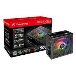 Fonte ATX 500W Real Smart RGB 80+ PS-SPR-0500NHFAWB-1 Thermaltake
